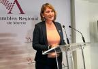 María Marín Martínez, portavoz del Grupo Parlamentario Mixto