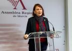 María Marín Martínez, portavoz del Grupo Parlamentario Mixto
