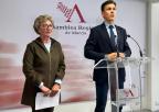 Alfonso Fernando Cerón Morales y María del Carmen Pelegrín García, diputados del Grupo Parlamentario Popular