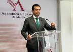 Rubén Martínez Alpañez, portavoz del Grupo Parlamentario Vox
