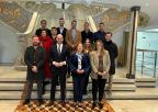 CEAJE y AJE Región de Murcia visitan la Asamblea Regional de Murcia