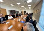 La Mesa y la Junta de Portavoces de la Asamblea Regional visitan la Fiscalía de la Comunidad Autónoma de la Región de Murcia