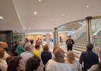 Medio millar de personas visitaron la Asamblea Regional de Murcia durante La Noche de los Museos de Cartagena