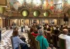 Medio millar de personas visitaron la Asamblea Regional de Murcia durante La Noche de los Museos de Cartagena