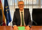 El consejero de Salud, Juan José Pedreño Planes, previamente a su comparecencia ante la Comisión de Sanidad y Política Social