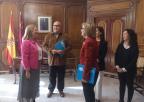 La presidenta de la Asamblea Regional recibe a la Junta Directiva de UNICEF Región de Murcia