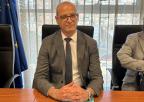 El consejero de Educación y Formación Profesional, Víctor Marín Navarro, previamente a su comparecencia ante la Comisión Especial de Estudio sobre Infancia y Adolescencia