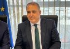 El director general de Administración Local, Francisco Abril Ruiz, previamente a su comparecencia ante la Comisión Especial de Estudio para abordar el Reto Demográfico y la Despoblación en la Región de Murcia