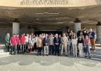Los estudiantes participantes en el programa Educando en Justicia visitan la Asamblea Regional
