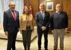 Visita institucional de la Universidad Internacional Menéndez Pelayo en Cartagena