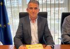 El presidente de COAG-IR Murcia, José Miguel Marín Marín, previamente a su comparecencia ante la Comisión Especial de Estudio para abordar el Reto Demográfico y la Despoblación en la Región de Murcia
