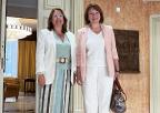 La presidenta de la Asamblea Regional, Visitación Martínez, se reúne con la portavoz del grupo parlamentario Mixto, María Marín