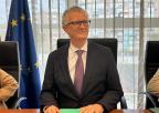 El consejero de Salud, Juan José Pedreño Planes, previamente a su comparecencia ante la Comisión Especial de Estudio sobre Infancia y Adolescencia