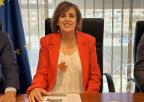La presidenta de AFAMMER, Carmen Inglés Inglés, previamente a su comparecencia ante la Comisión Especial de Estudio para abordar el Reto Demográfico y la Despoblación en la Región de Murcia