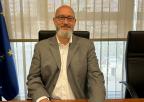 El director gerente de ADESPOFA, José Andrés García Cuestas, previamente a su comparecencia ante la Comisión de Política Territorial, Medio Ambiente, Agricultura y Agua
