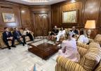 La presidenta de la Asamblea Regional recibe al Colegio Oficial de Abogados de Murcia