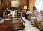 La presidenta de la Asamblea Regional recibe al Colegio Oficial de Abogados de Murcia
