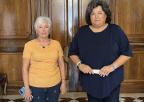 La presidenta de la Asamblea Regional recibe a la Federación de Familiares y Enfermos de Alzheimer