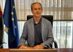 El portavoz del Comité de Asesoramiento Científico del Mar Menor, Emilio María Dolores Pedrero, previamente a su comparecencia ante la Comisión de Asuntos Generales e Institucionales, de la Unión Europea y Derechos Humanos