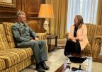 Visita institucional del Coronel Jefe de la Zona de la Guardia Civil de Murcia