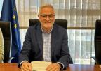 El alcalde del Ayuntamiento de Torre Pacheco, Pedro Ángel Roca Tornel, previamente a su comparecencia ante la Comisión de Asuntos Generales e Institucionales, de la Unión Europea y Derechos Humanos
