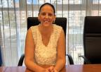 La alcaldesa del Ayuntamiento de Fuente Álamo, Juana María Martínez García, previamente a su comparecencia ante la Comisión de Asuntos Generales e Institucionales, de la Unión Europea y Derechos Humanos