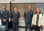 Visita institucional de los alumnos de la LXXVIII promoción de la Academia General del Aire