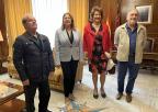 Visita institucional de la Asociación Trovera Ángel Roca