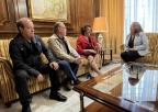 Visita institucional de la Asociación Trovera Ángel Roca