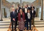 La presidenta de la Asamblea Regiona recibe a la Federación de Organismos de Radio y Televisión Autonómicos (FORTA)