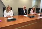 El Fiscal Superior de la Región de Murcia, José Luis Díaz Manzanera, presenta la Memoria de la Fiscalía 2024 a los miembros de la Mesa de la Cámara y portavoces de los grupos parlamentarios