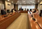 El Fiscal Superior de la Región de Murcia, José Luis Díaz Manzanera, presenta la Memoria de la Fiscalía 2024 a los miembros de la Mesa de la Cámara y portavoces de los grupos parlamentarios