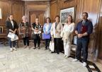 La presidenta de la Asamblea Regional, Visitación Martínez, recibe a la EAPN-RM