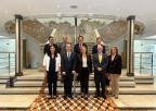 La presidenta de la Asamblea recibe a miembros de la ‘Asociación del Cuerpo Consular de la Comunidad de Murcia’