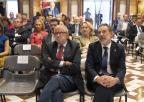 Invitados al Debate de Investidura, siguiendo el desarrollo de la Sesión Plenaria en el Patio de las Comarcas