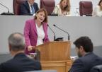 Intervención de la portavoz del grupo parlamentario Mixto, María Marín
