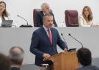 Intervención del portavoz del grupo parlamentario Popular, Joaquín Segado