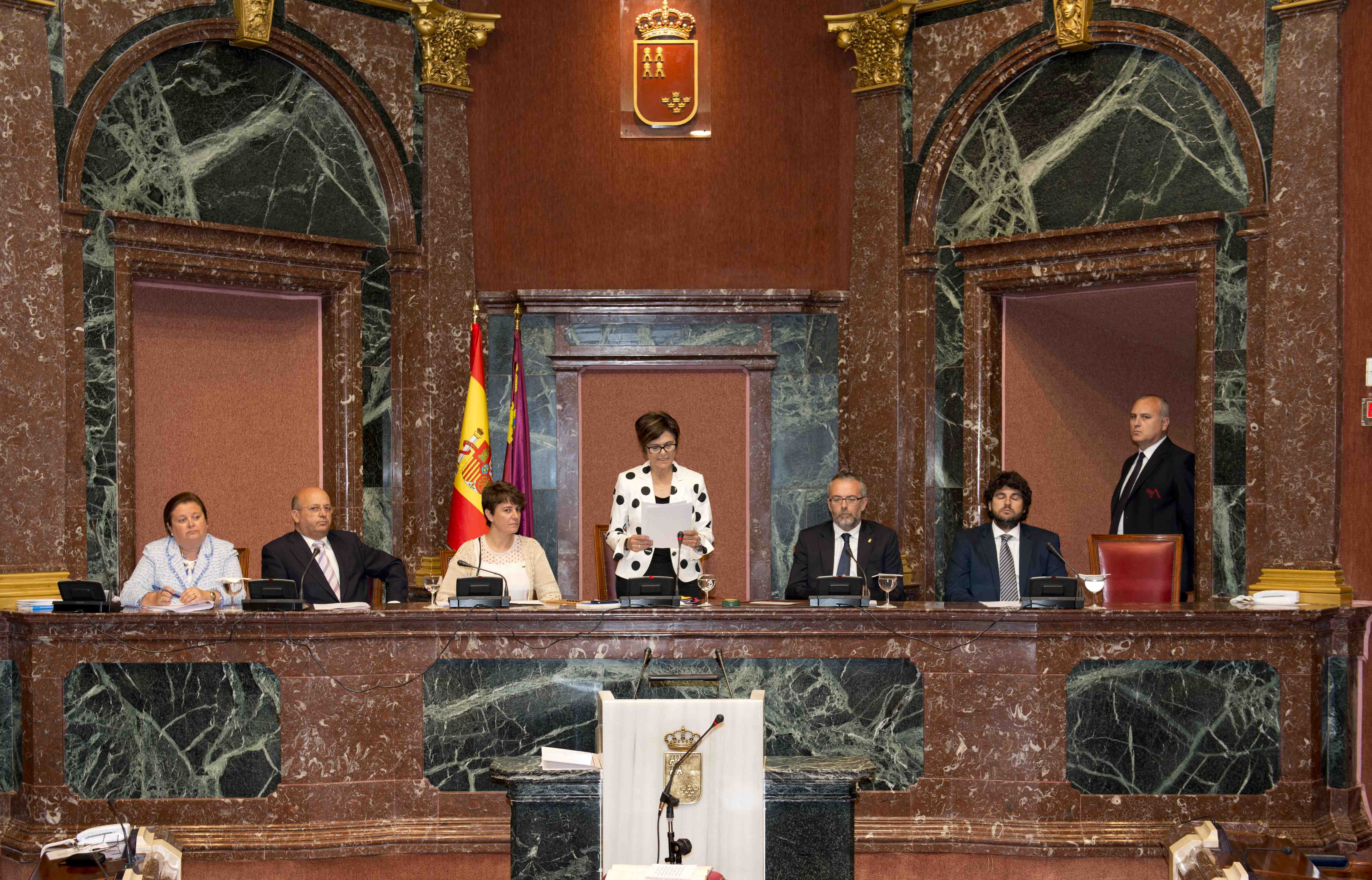 Rosa Peñalver, presidenta de la Asamblea Regional de Murcia