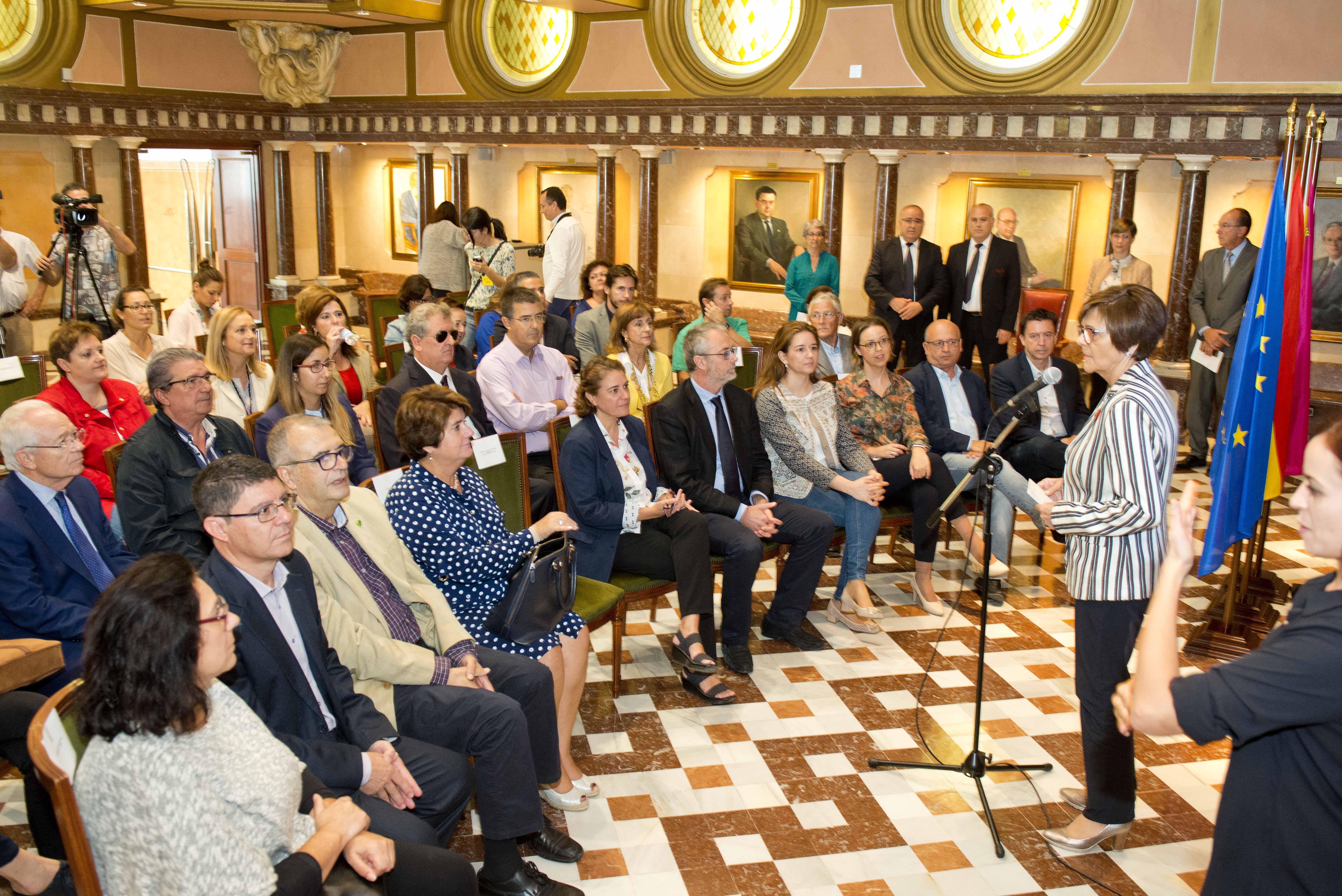 Presentación de la web accesible de la Asamblea Regional